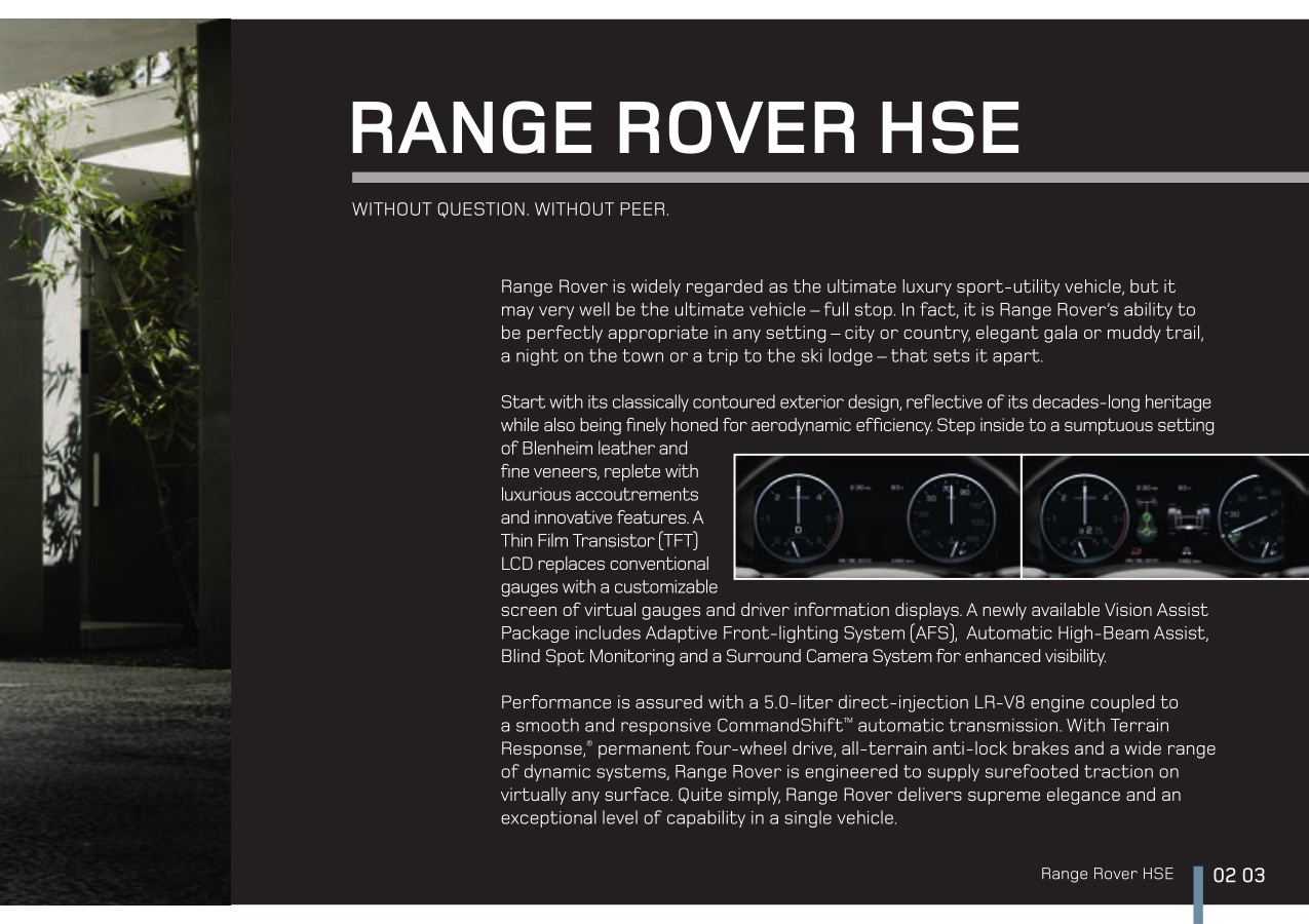 2011 Land Rover Brochure Page 24